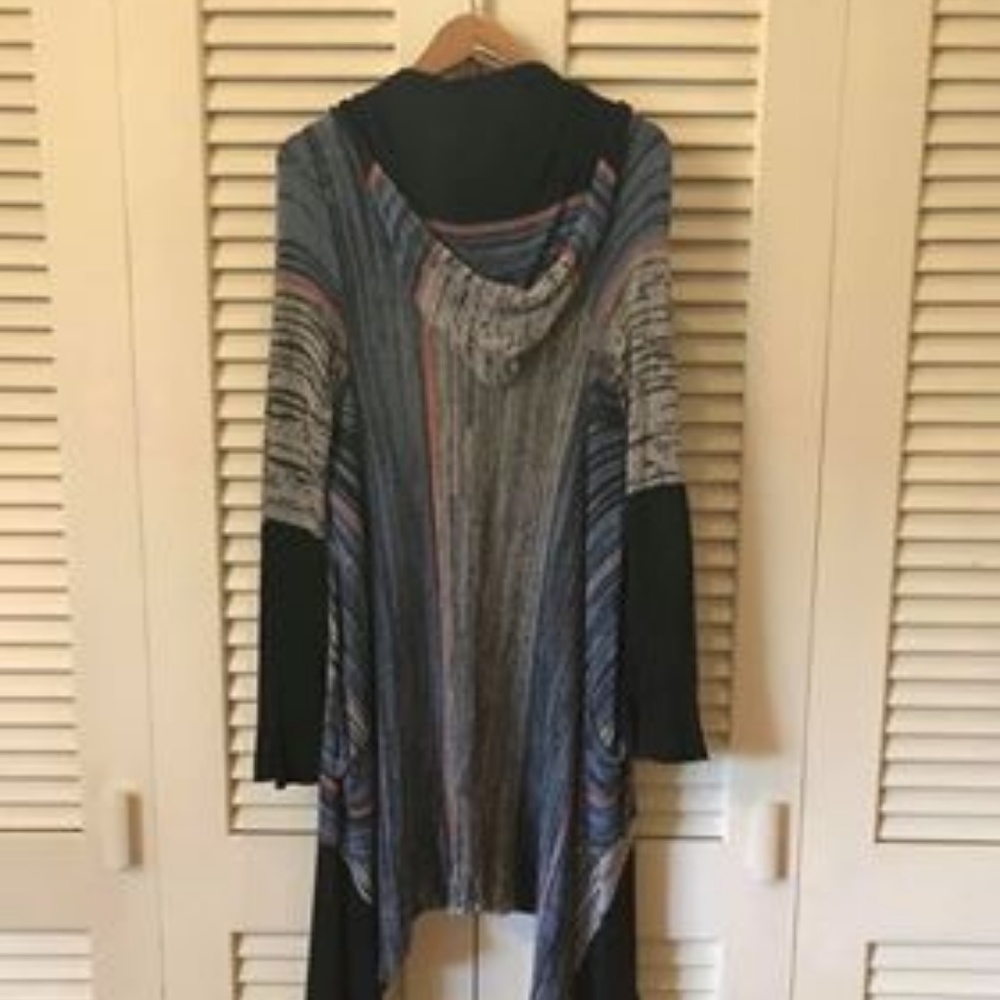 Hooded cardigan